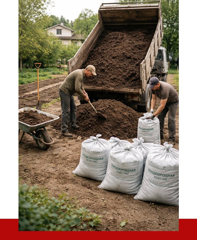Плодородная смесь в Сердобске от 4247 р./куб с доставкой | ПРОНЕРУДСрд