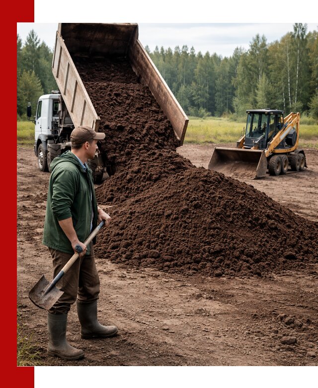 Купить верховой торф с доставкой в Сердобске для садоводства и растений