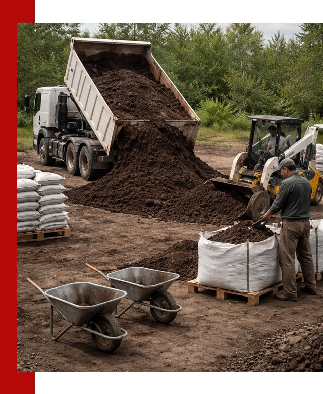 Доставка и продажа торфогрунта в Сердобске оптом и в розницу