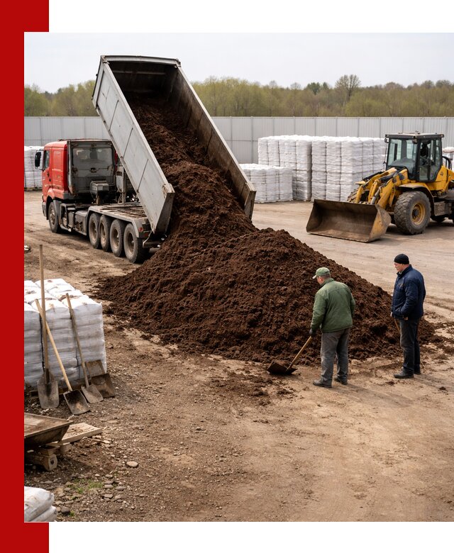 Доставка торфяных смесей оптом и в розницу в Сердобске