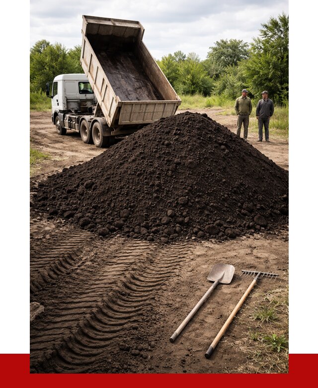 Купить чернозем навалом в Сердобске от 1213 р. за куб | ПРОНЕРУДСрд