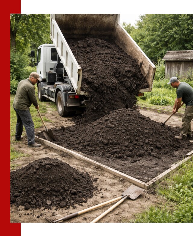 Купить чистый чернозем для огорода с доставкой в Сердобске