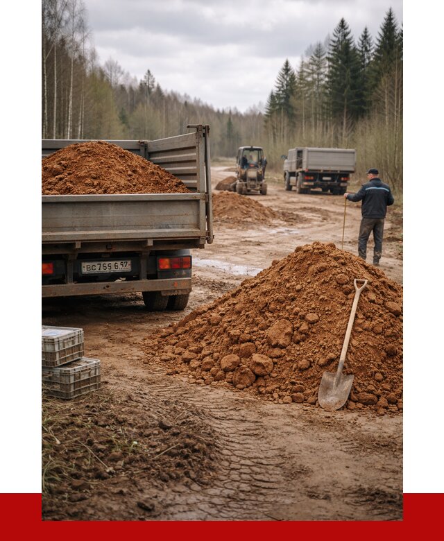 Глина и суглинки в Сердобске от 4550 р. за куб | ПРОНЕРУДСрд
