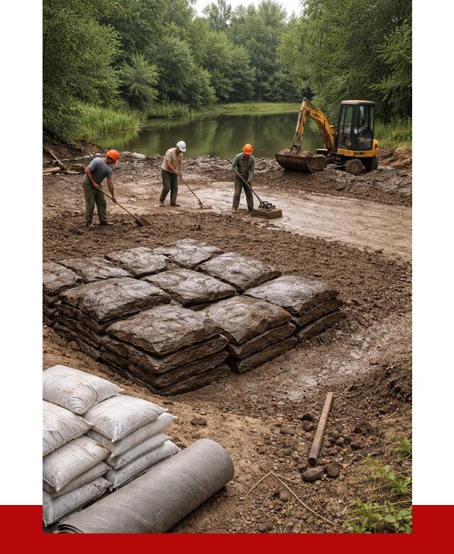 Купить глину для пруда в Сердобске от 4550 р. с доставкой | ПРОНЕРУДСрд