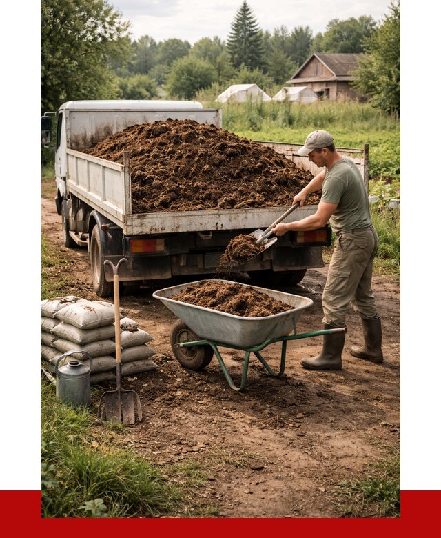 Купить коровий навоз с доставкой в Сердобске от 1820 р. | ПРОНЕРУДСрд