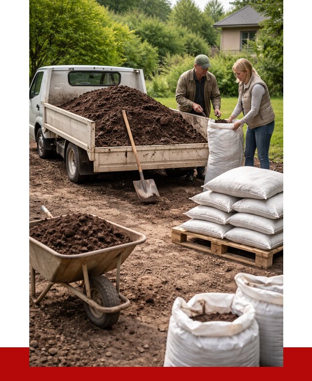 Перегной в мешках с доставкой в Сердобске от 2224 р. | ПРОНЕРУДСрд