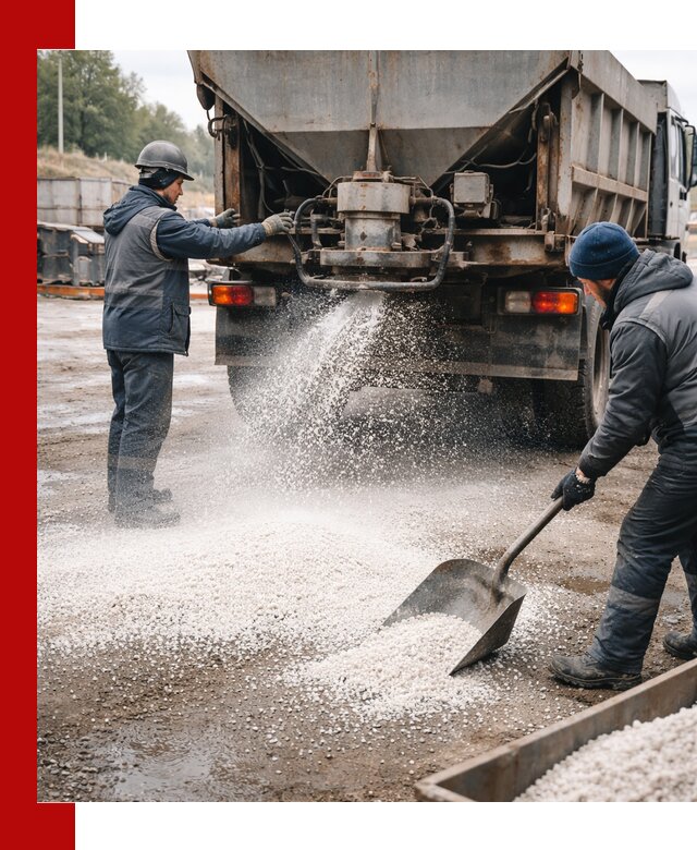 Доставка и продажа хлористого кальция в Сердобске