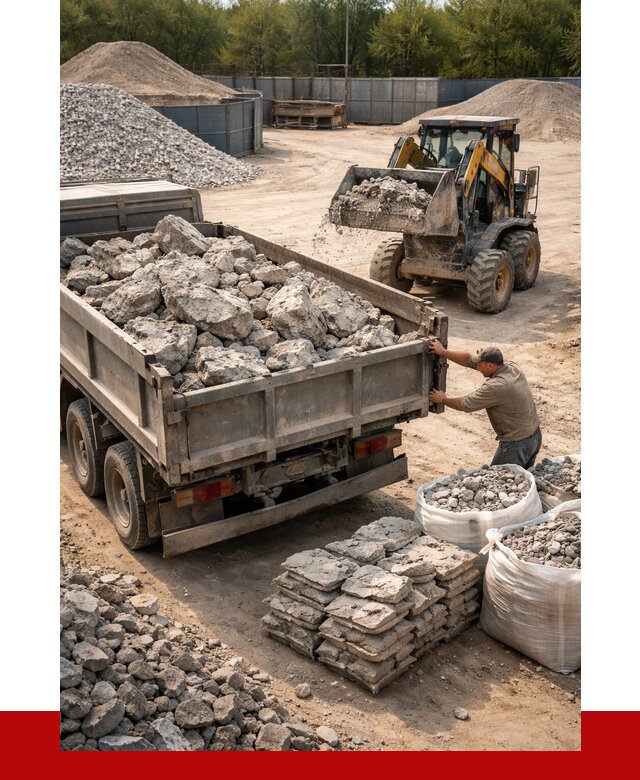 Купить бой бетона с доставкой в Сердобске от 4853 р. | ПРОНЕРУДСрд