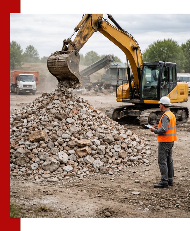 Доставка и вывоз строительного боя в Сердобске