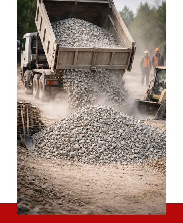 Купить дробленый бетон в Сердобске от 1719 р./куб | ПРОНЕРУДСрд