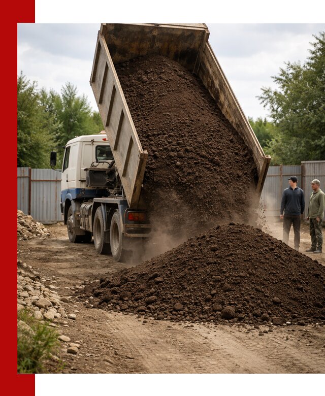 Доставка самосвалом 10 кубов в Сердобске быстро и надёжно