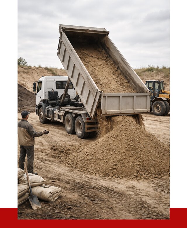 Доставка самосвалом 20 кубов в Сердобске от 7583 р. | ПРОНЕРУДСрд