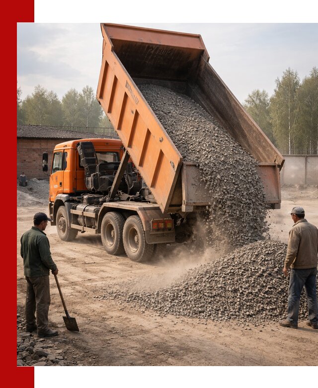 Доставка самосвалом 20 м3 в Сердобске быстро и надежно