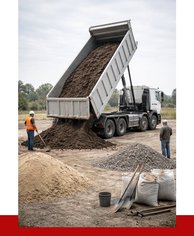 Доставка самосвалом 30 кубов в Сердобске от 8594 р. | ПРОНЕРУДСрд