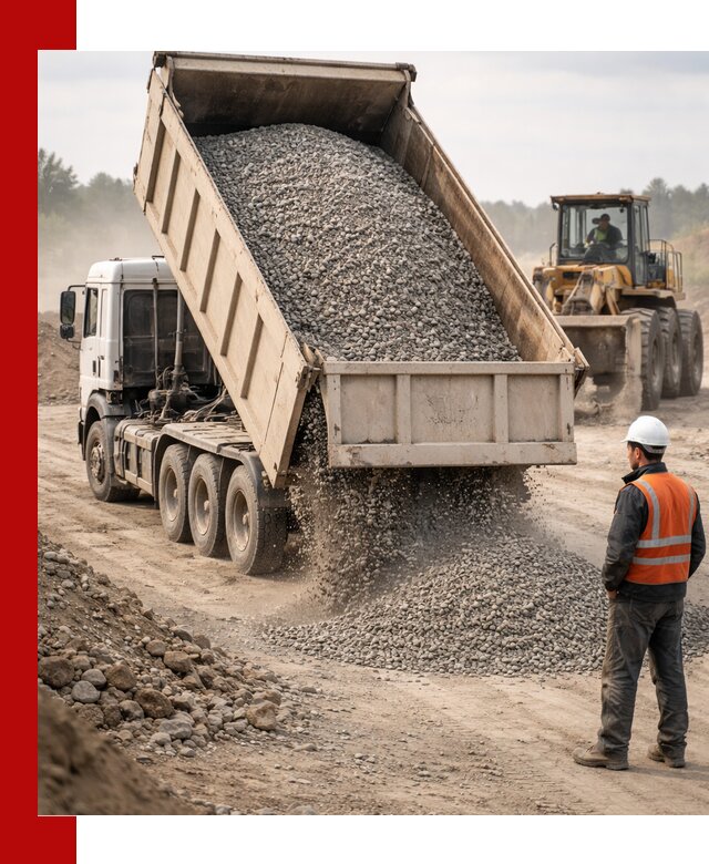 Доставка самосвалом 40 кубов цемента и сыпучих в Сердобске