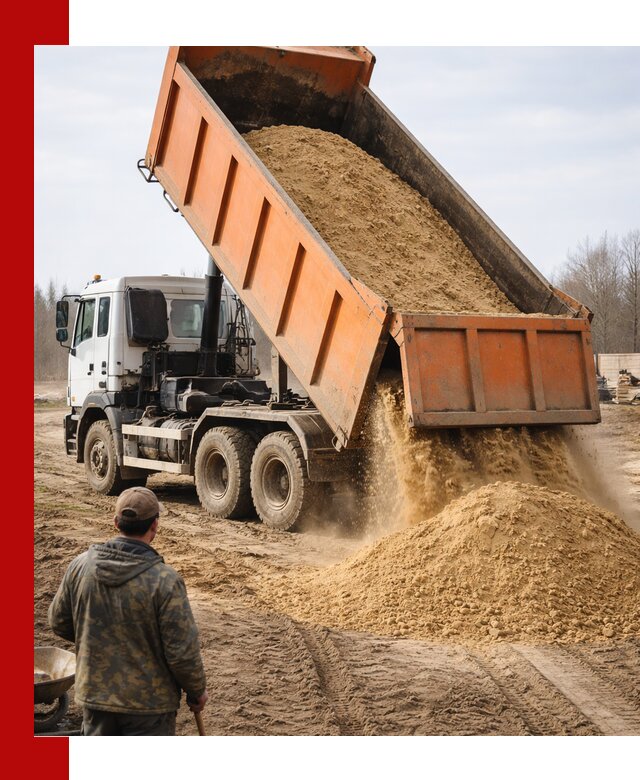 Аренда самосвала 20 тонн для перевозки грузов в Сердобске