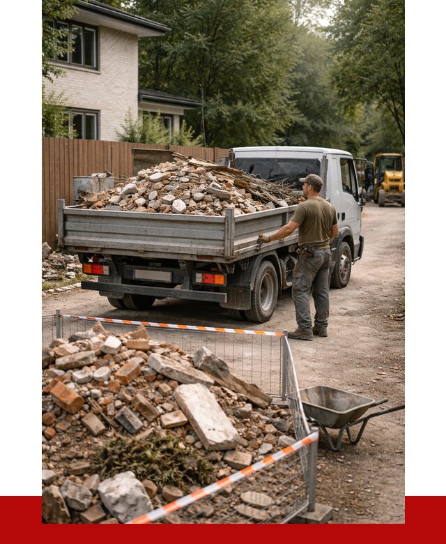 Вывоз строительного мусора с погрузкой в Сердобске от 7583 р | ПРОНЕРУДСрд